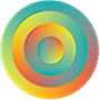 tie-die spinning mandala